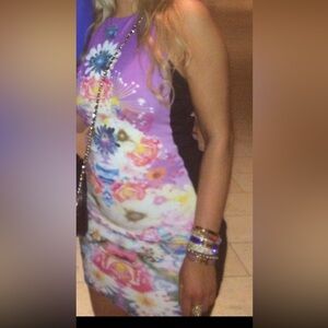 ASOS Multicolor Floral Mini Dress